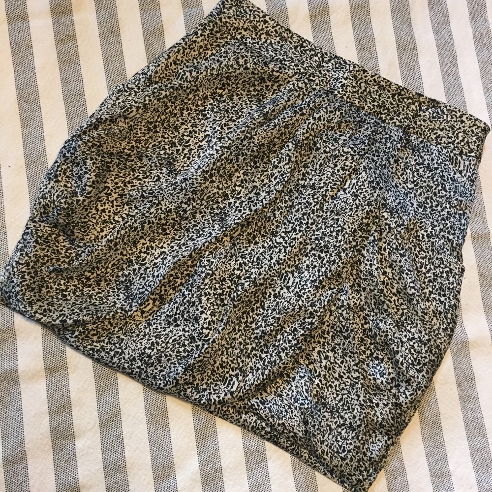 [Club Monaco] Silk Bubble Miniskirt- 2